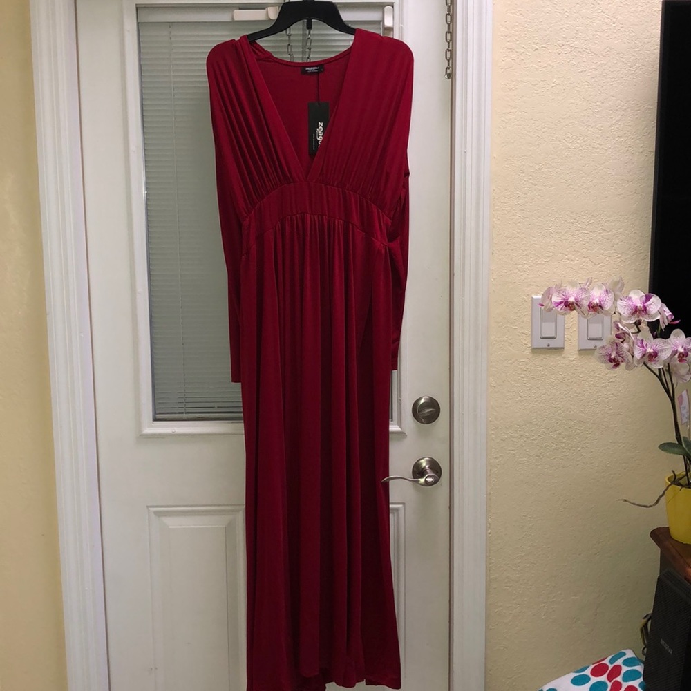 Zeagoo Red Dress